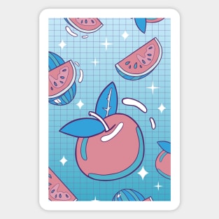 Watermelon Vaporwave Retro Vintage Sticker